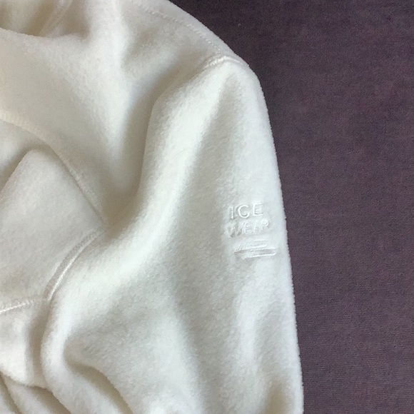 NWOT fleece off white jacket/sweater - Picture 8 of 8